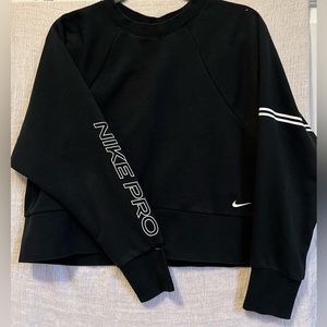 Crop top sweatshirt
